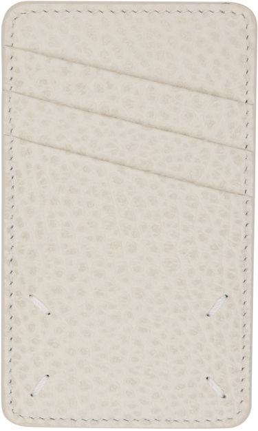 Портфейл Maison Margiela Four Stitches Card Holder Сиво | SA1VX0017 P4455, 1