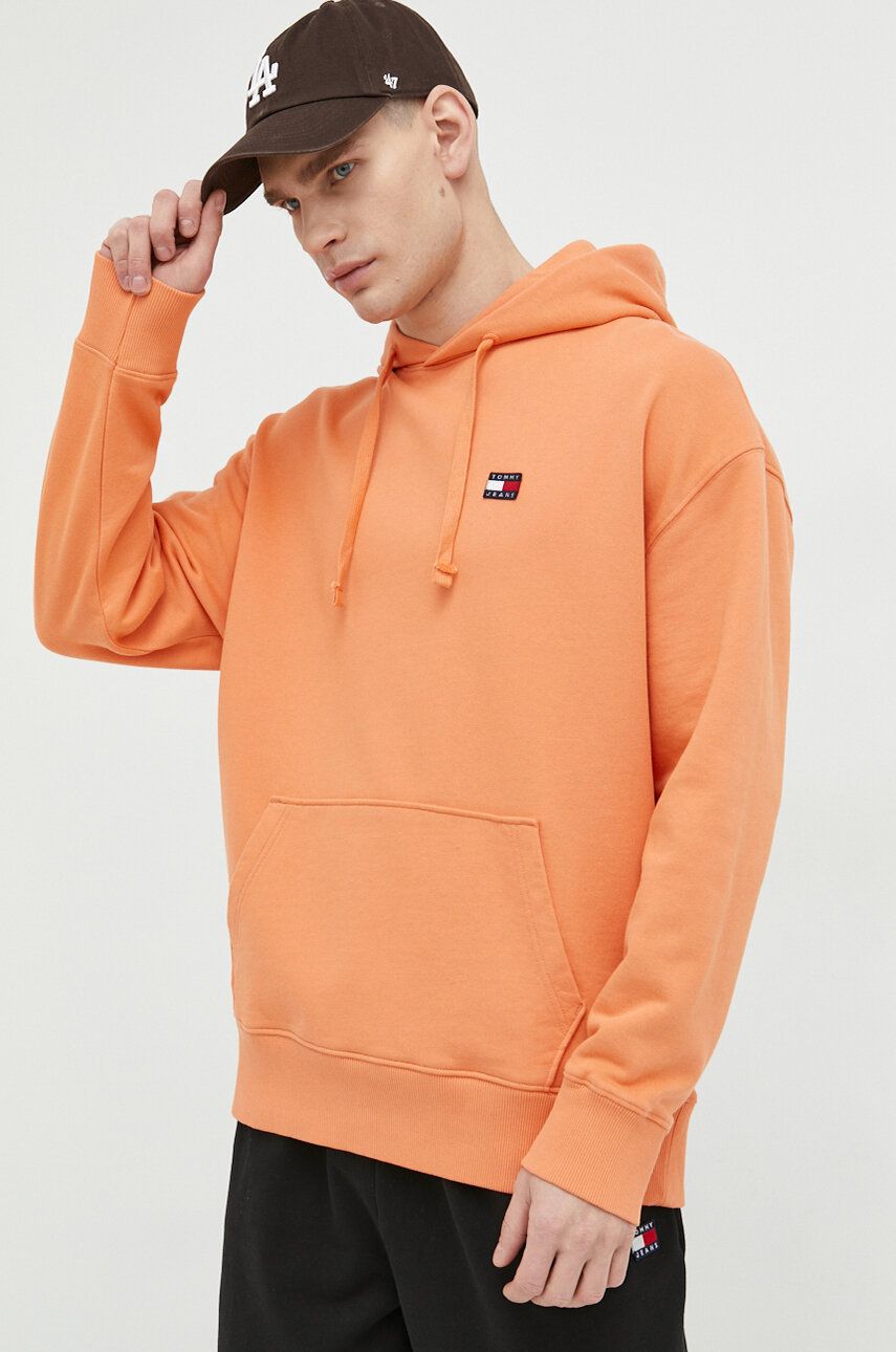Суитчър Tommy Hilfiger Relaxed Fit Badge Hoody Оранжево
 | DM0DM16369.PPYX, 0