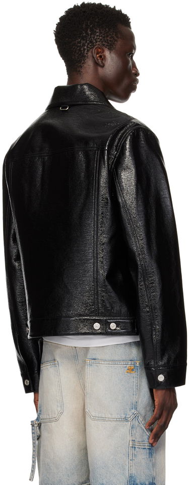 Яке Courrèges Courrèges Trucker Jacket Черно | VESCBL063VY0014, 2