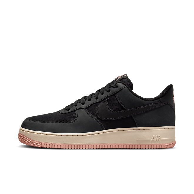 Кецове и обувки Nike Air Force 1 '07 LX "Black Red Stardust" Черно | FB8876-001, 0