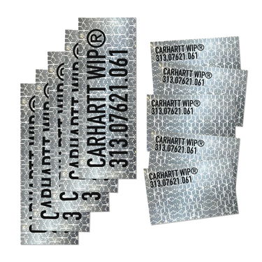 Домашен декор Carhartt WIP Tour Sticker Bag Сиво | I033617_TJ_XX, 1
