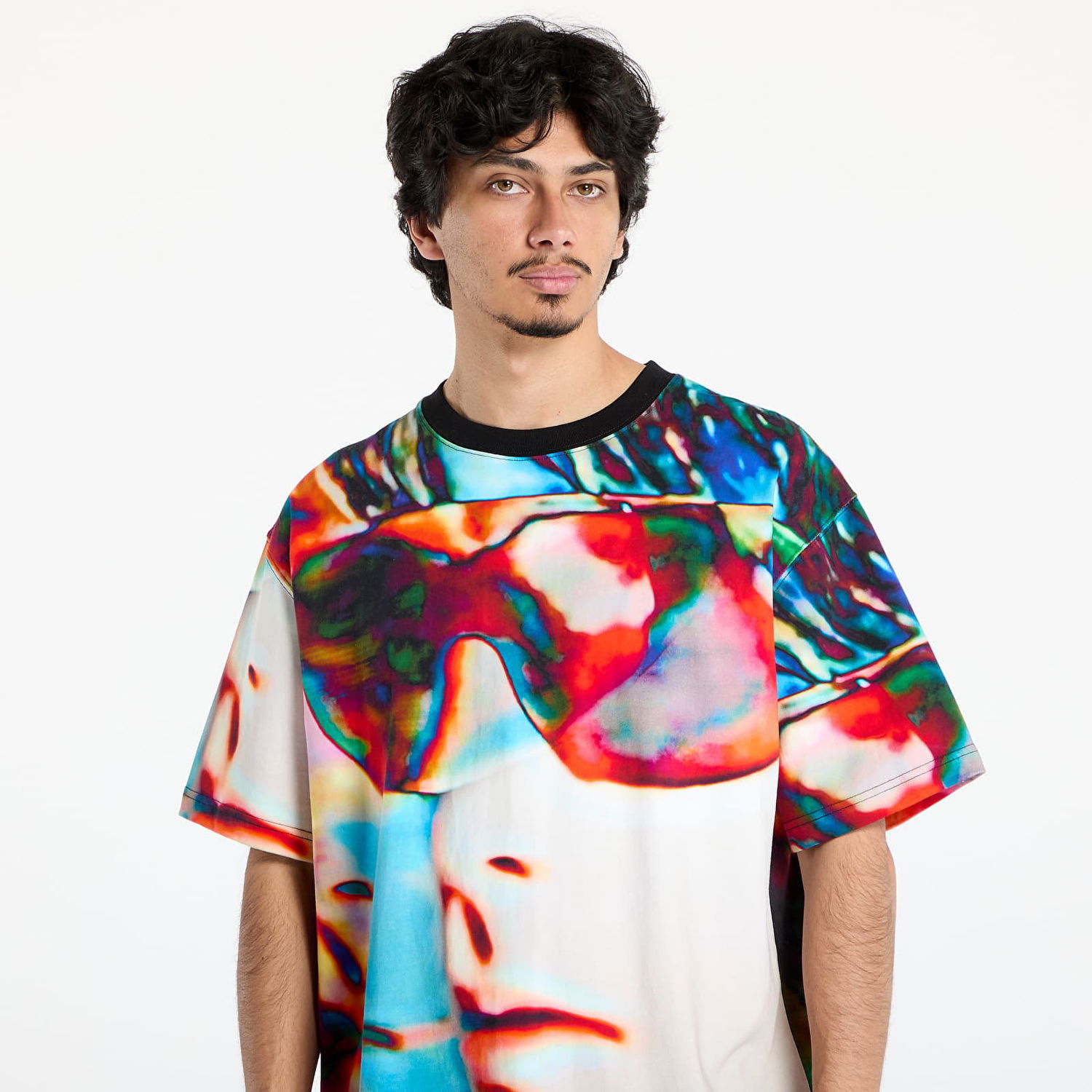 Тениска Pleasures PLEASURES Psycho Heavyweight T-Shirt Многоцветен | P25SU020 MULTI, 1