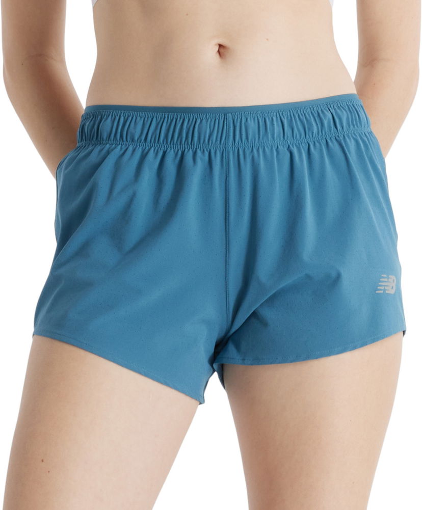 Къси панталони New Balance RC Short 3" Тюркоазено | ws41286-tei