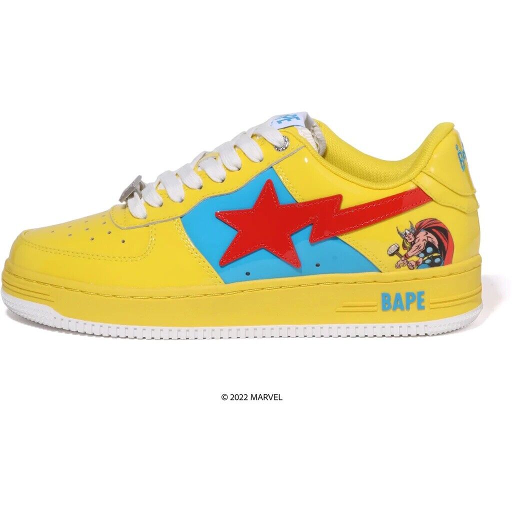 Кецове и обувки BAPE Marvel x Bapesta "Thor" Жълто | 1I73191905, 1
