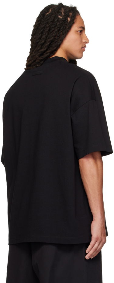 Тениска Fear of God Fear of God ESSENTIALS V-Neck T-Shirt Черно | 125SP234110F, 2