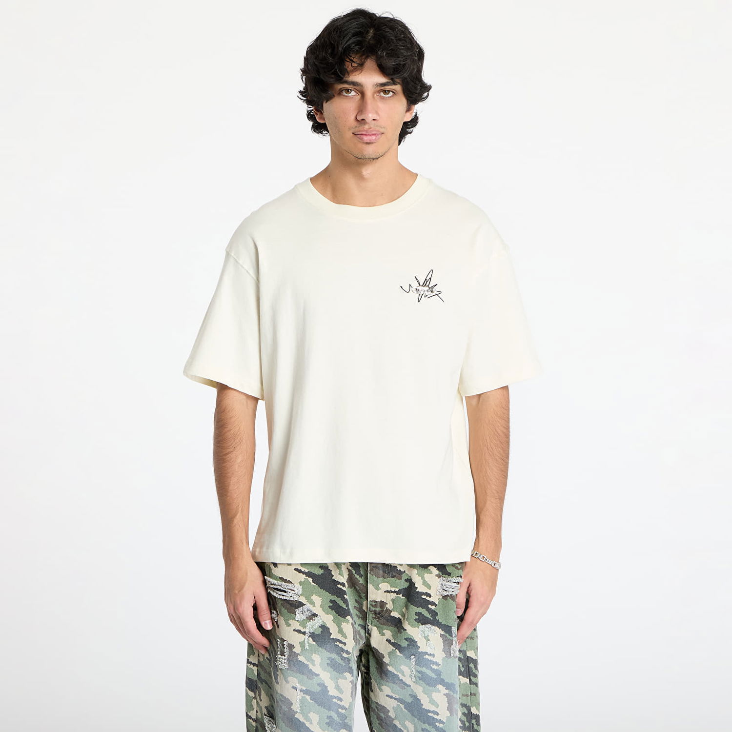 Тениска Footshop FTSHP Everyday T-Shirt Oyster White Бежово | FTSHP_444, 0