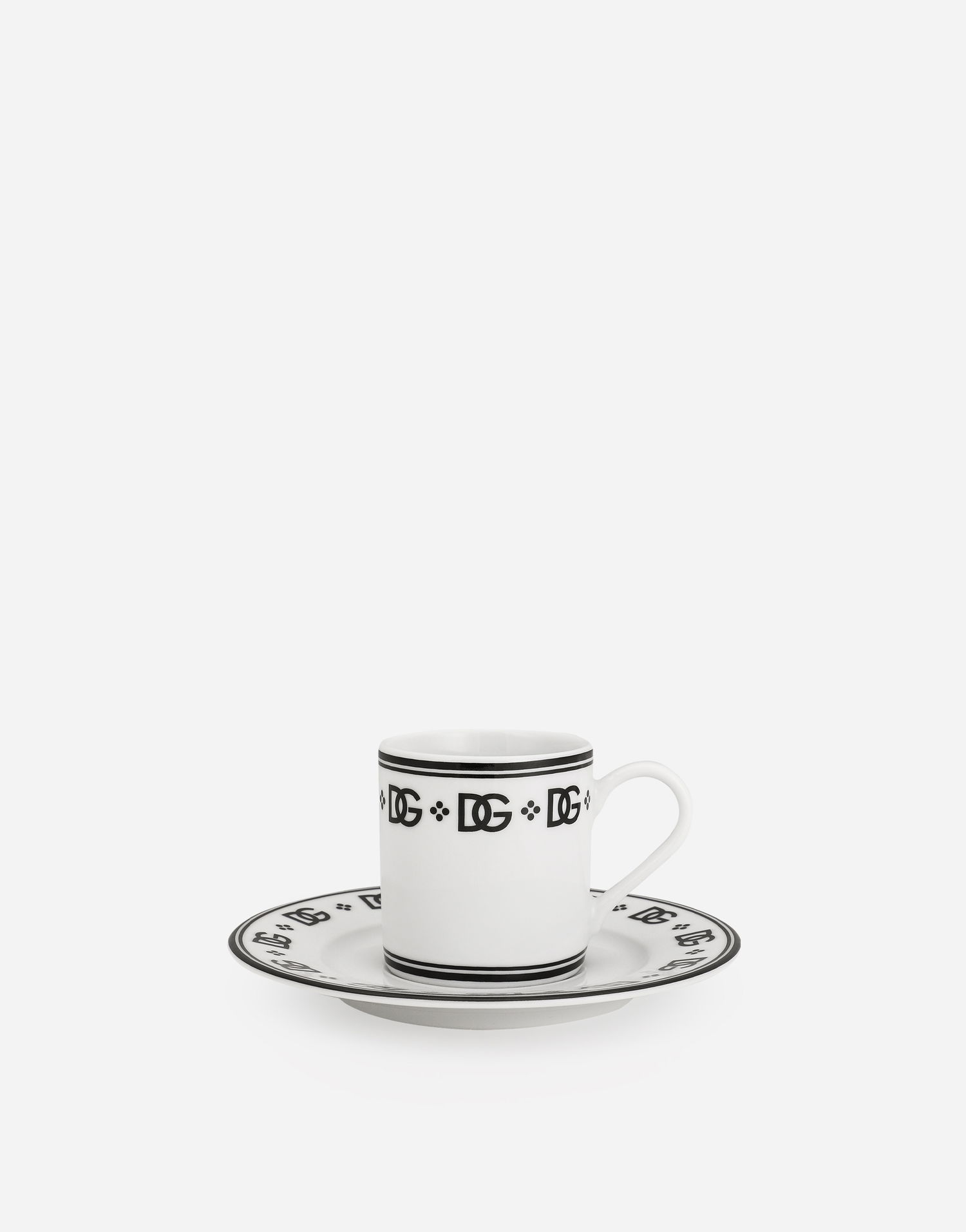 Домашен декор Dolce & Gabbana Dolce & Gabbana Coffee Cup & Saucer Set Бяло | TC0S10TCALHU0082, 1
