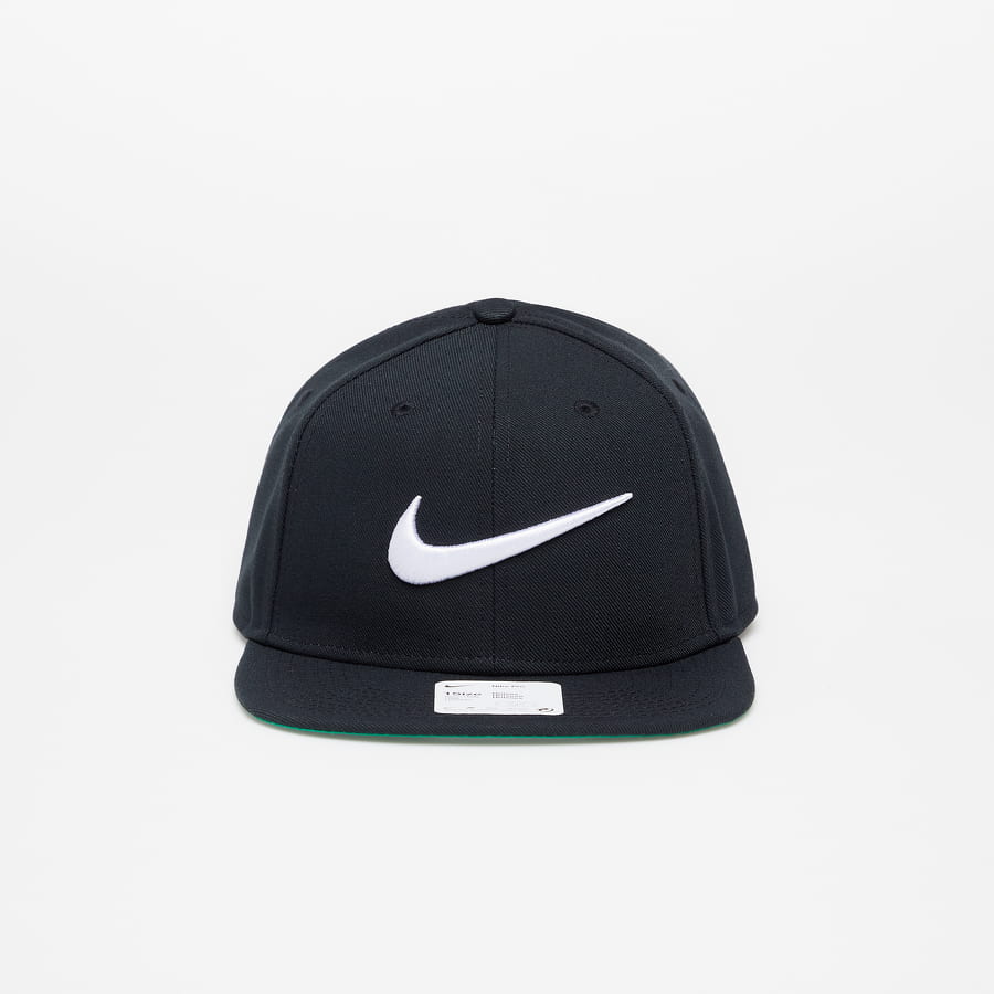 Шапка с козирка Nike Snapback Sportswear Pro Swoosh Classic Hat Черно | DH0393-010, 0