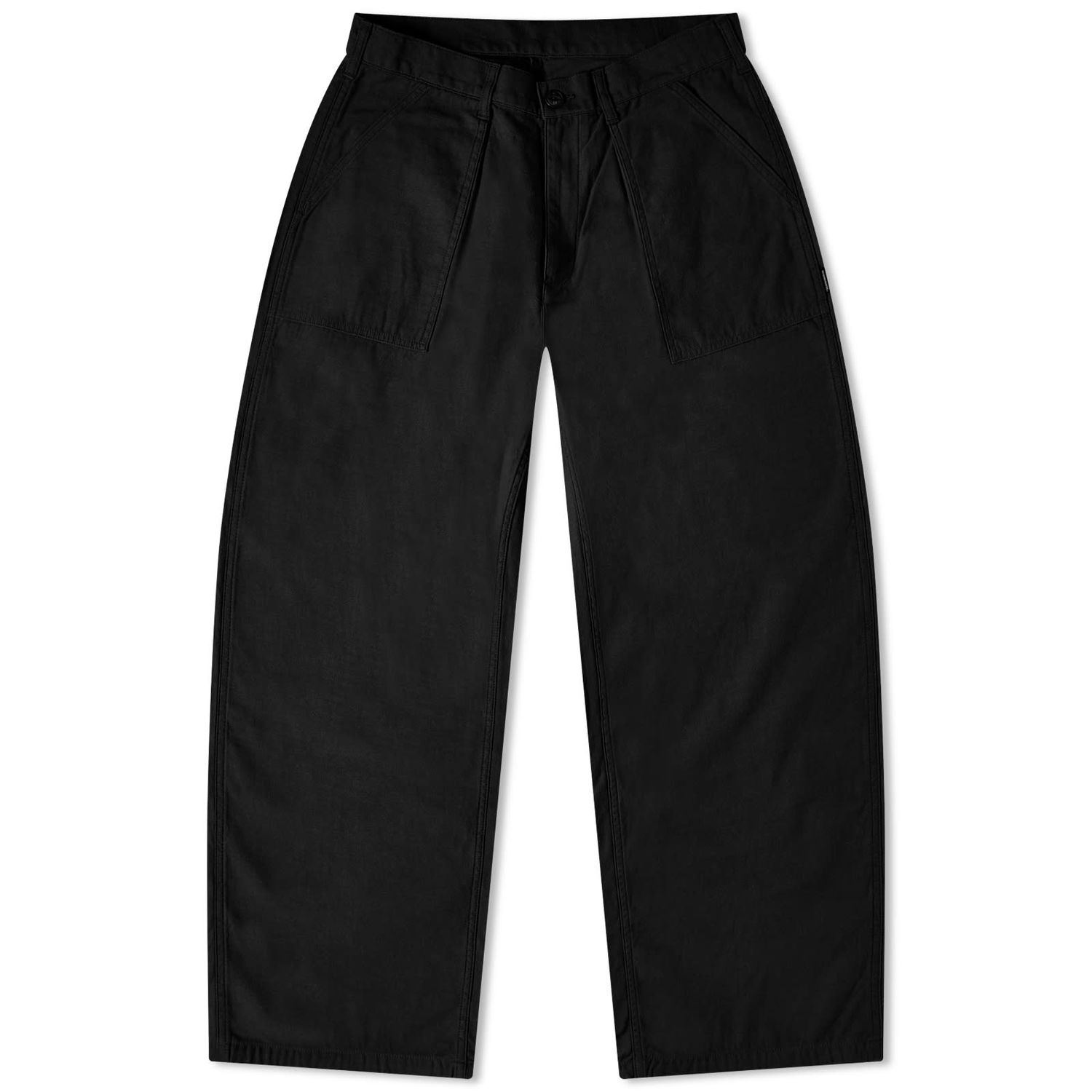 Панталони Neighborhood Wide Baker Trousers Черно | 232AQNH-PTM01-BK, 0