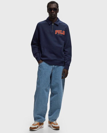 Суитчър Polo by Ralph Lauren Blue Sweatshirt With Kangaroo Pocket Тъмно синьо | 710959021001, 1