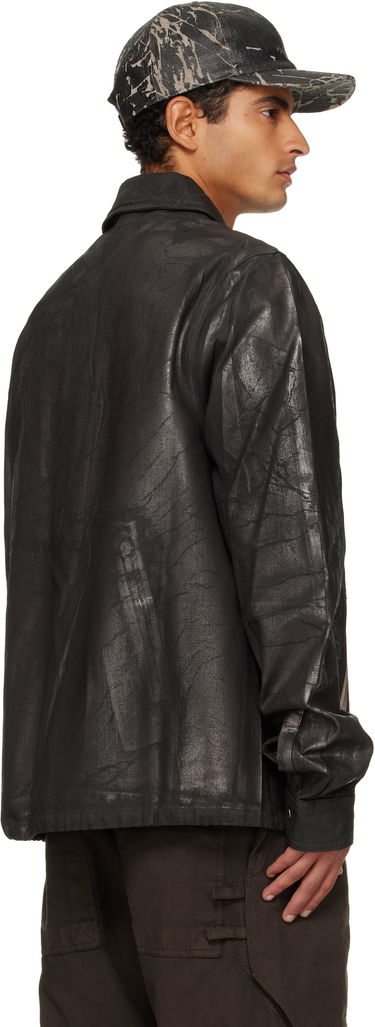 Яке Rick Owens Rick Owens DRKSHDW Concealed Zipfront Denim Jacket Черно | DU02E7775 BZMC, 2