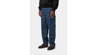 Дънки Carhartt WIP Double Knee Pant - Size: 30-32 Синьо | I032699_01_06, 4
