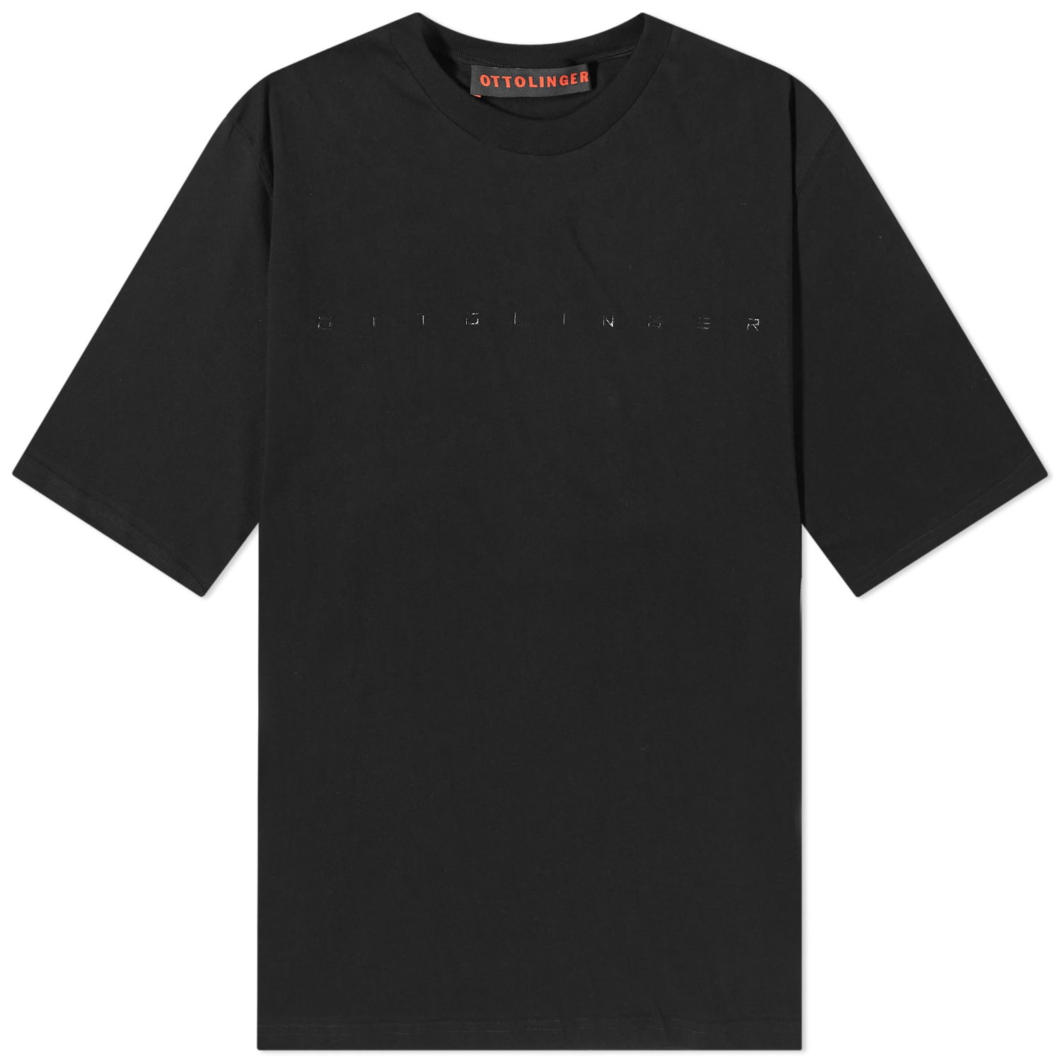 Тениска Ottolinger Ottolinger Classic Logo T-Shirt, Size X-Small Черно | 1501911-25122837, 0