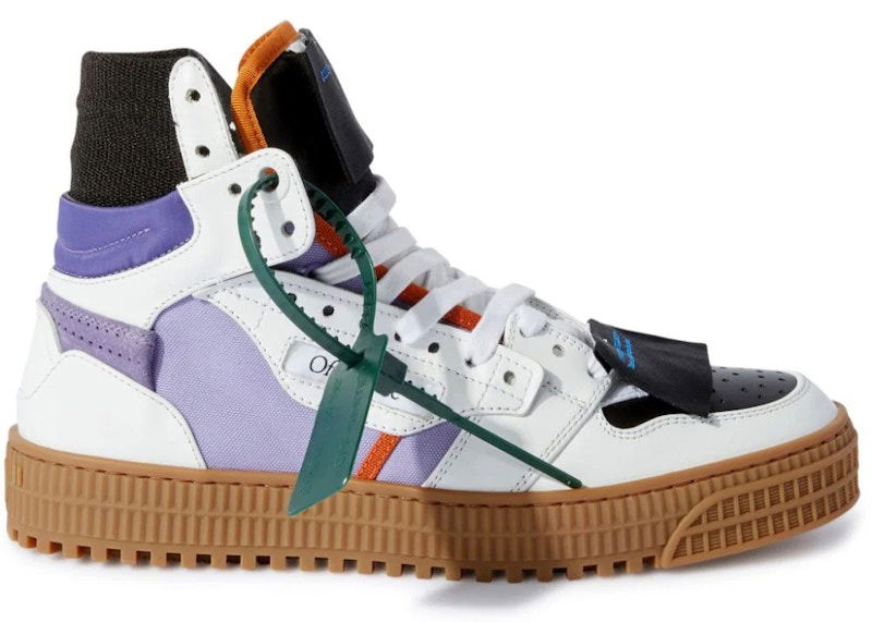 Кецове и обувки Off-White Off-Court 3.0 White Lilac Purple Black Лилаво | OWIA112F23LEA0023601, 0