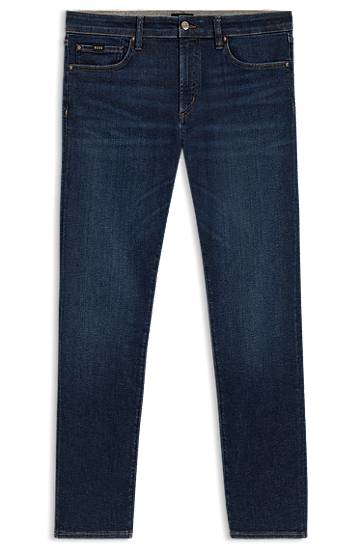 Дънки BOSS Slim-Fit Performance Denim Jeans Синьо | 50542530