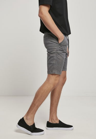 Къси панталони Urban Classics Stretch Twill Joggshorts Сиво | TB1609-02946, 4