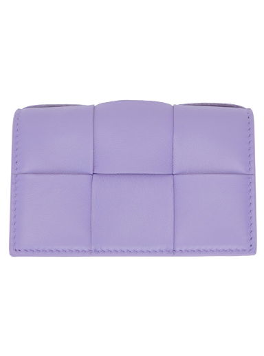 Портфейл Bottega Veneta Business Card Case Лилаво | 651396 VCQC4