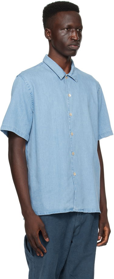 Риза Paul Smith PS Paul Smith Vented Shirt Синьо | M2R-695U-M21555-LT, 1