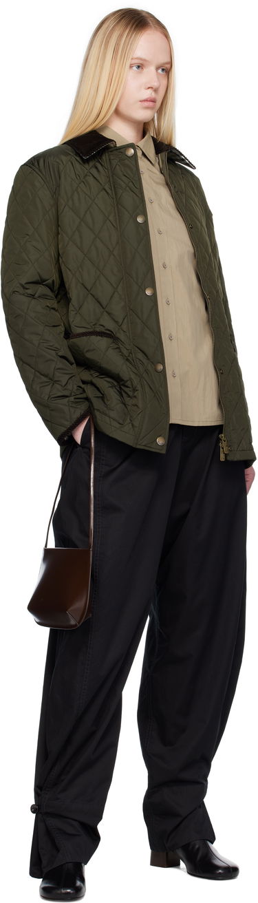 Яке Burberry Burberry Broadway Quilted Jacket Зелено | 8113840, 3