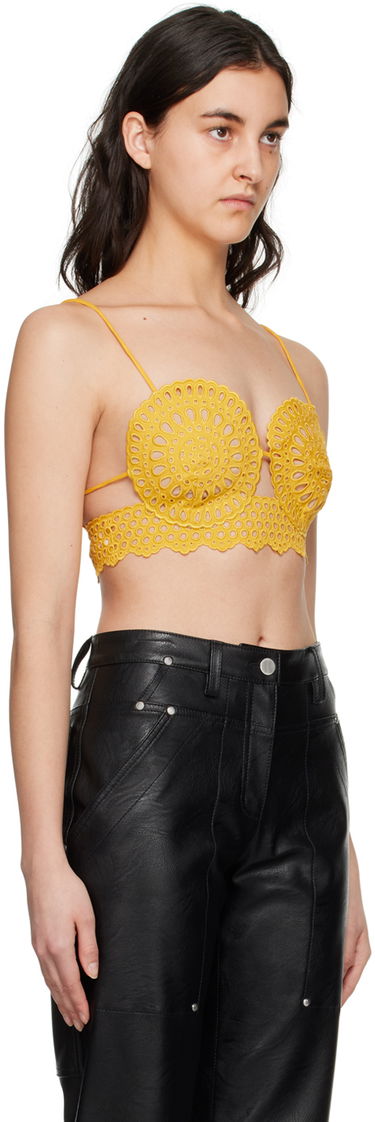 Сутиен Stella McCartney Stella McCartney Women's Scalloped Camisole Жълто | 6T00593BU304, 1