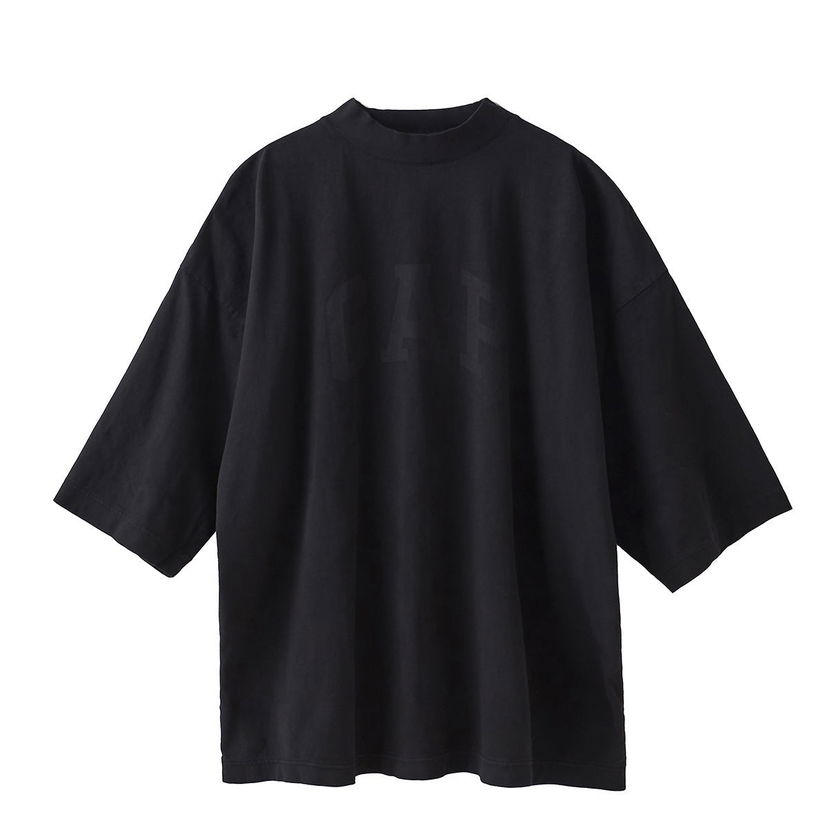Тениска GAP Engineered by Balenciaga Dove 3/4 Sleeve Tee Черно | 471286-02