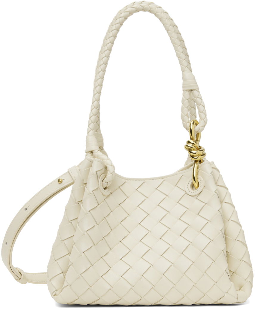 Дамска чанта Bottega Veneta Small Andiamo Bag Бяло | 796569 VCPPT, 0