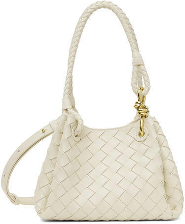 Дамска чанта Bottega Veneta Small Andiamo Bag Бяло | 796569 VCPPT, 0