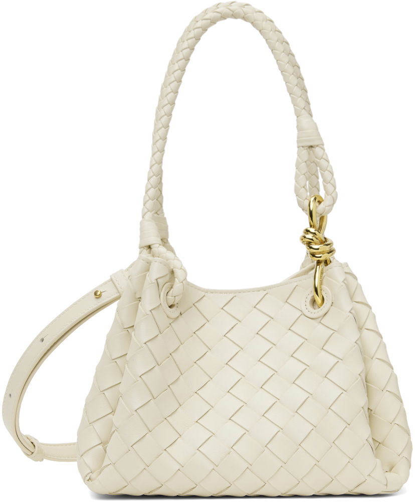 Дамска чанта Bottega Veneta Small Andiamo Bag Бяло | 796569 VCPPT