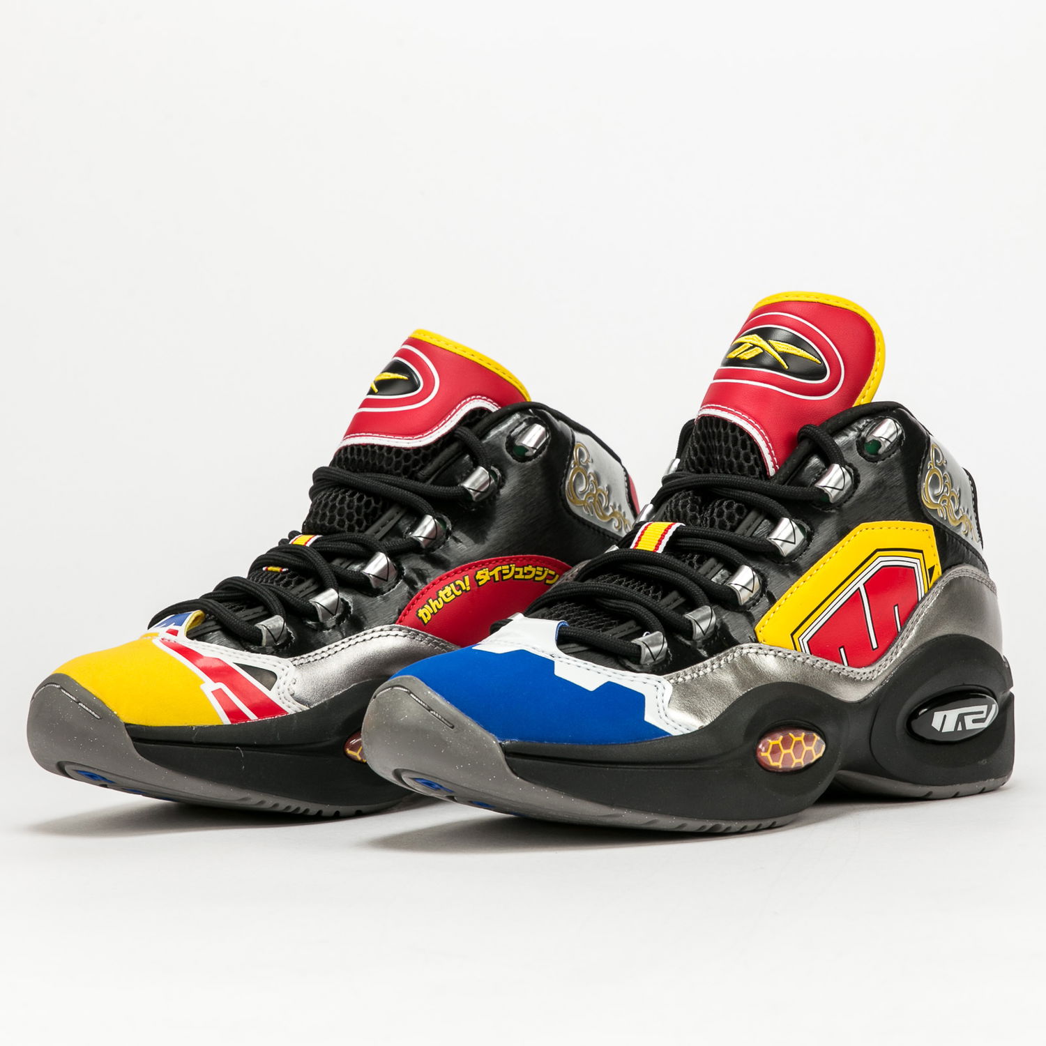 Кецове и обувки Reebok Power Rangers x Question Mid 'Megazord' Многоцветен | GY0590, 1