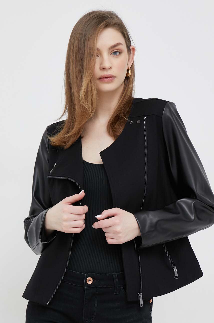 Яке DKNY Moto Jacket Черно | P3ACTQBZ, 0