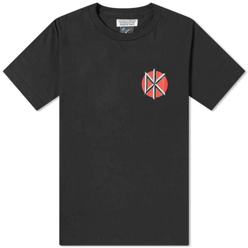 Тениска WACKO MARIA Dead Kennedys Crew Neck T-Shirt Черно | DEADKENNEDYS-WM-TEE01-BLK