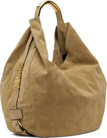 Чанта през рамо Moschino Moschino 'Handle Me' Large Suede Shoulder Bag Кафяво | MC4181PP1M 251MOOF0 104, 1