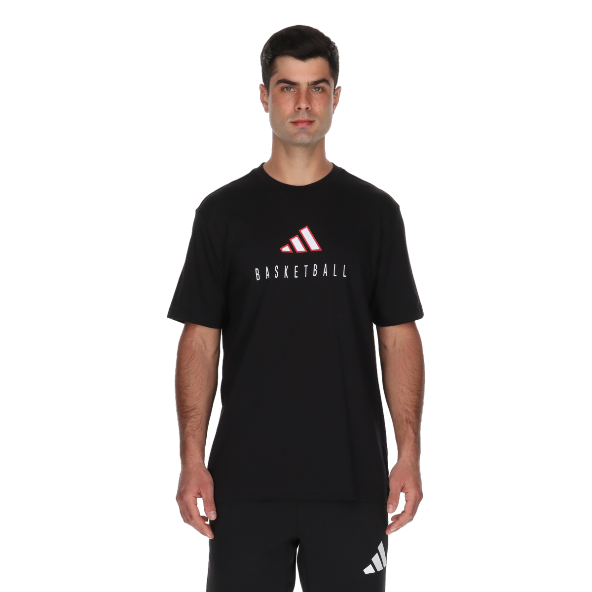 Тениска adidas Originals Basketball Graphic T-Shirt Черно | JI9031, 0