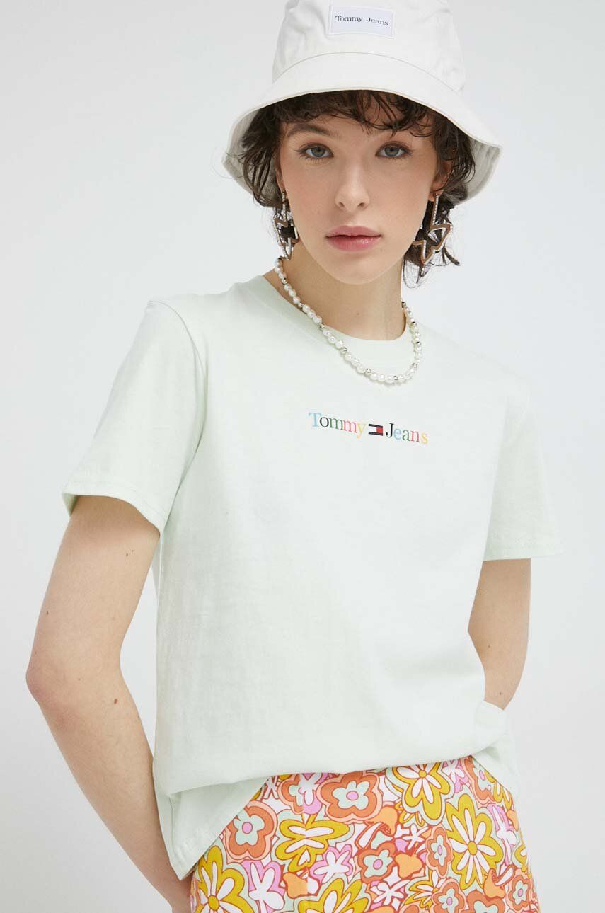 Тениска Tommy Hilfiger Jeans T-Shirt Бяло | DW0DW15447.PPYX, 0