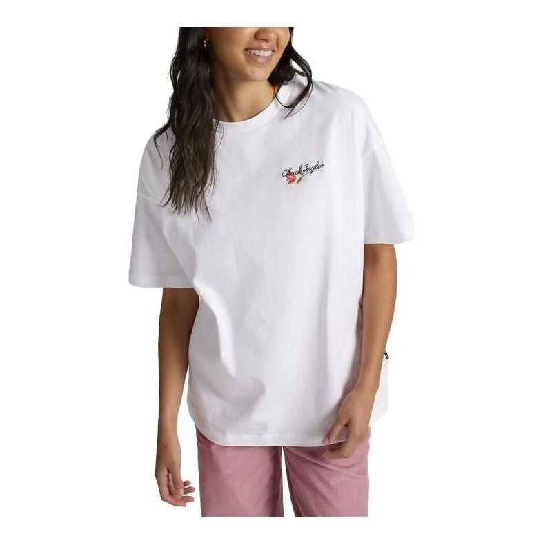 Тениска Converse Oversized Summer Art Tee Бяло | 10025186-A01, 0