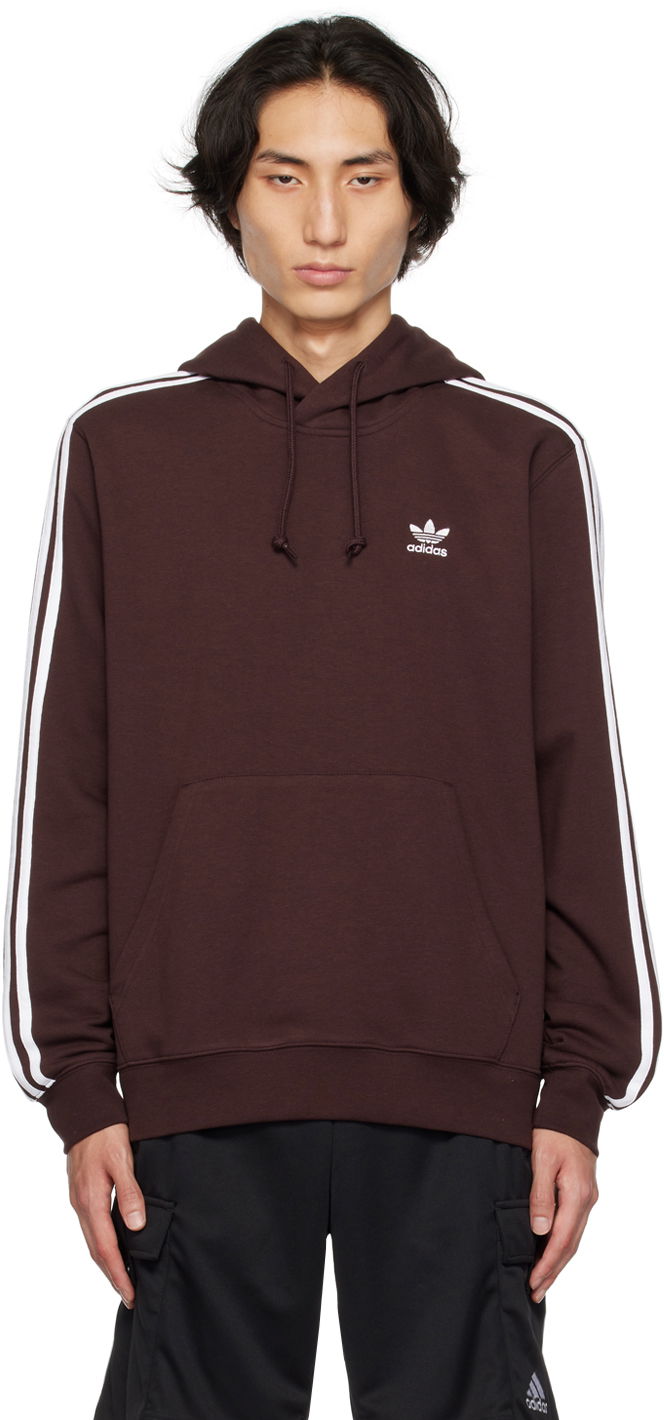 Суитчър adidas Originals 3-Stripe Hoodie Черно | II5768, 0