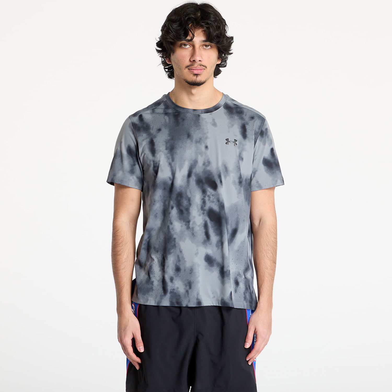 Тениска Under Armour Launch Elite Print Short Sleeve T-Shirt Сиво | 1389804-024, 0