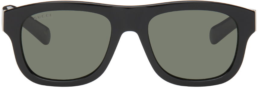 Слънчеви очила Gucci Black Oval Sunglasses Черно | GG1509S-001, 0
