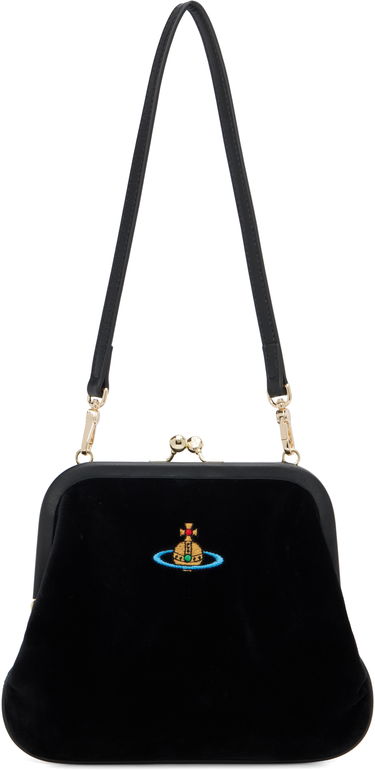 Портфейл Vivienne Westwood Vivienne Westwood Vivienne Velvet Clutch Черно | 4B01000IW-W00ZL-, 0