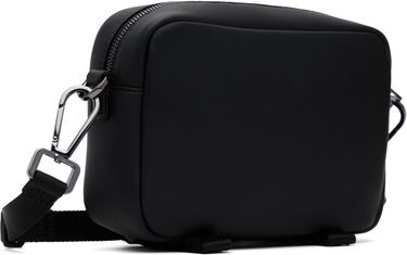 Чанта през рамо BOSS Embossed-Logo Crossbody Bag Черно | 50547406, 2
