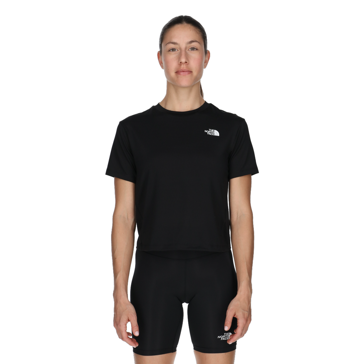 Тениска The North Face Flex Circuit Short Sleeve T-Shirt Черно | NF0A87JVJK31, 0