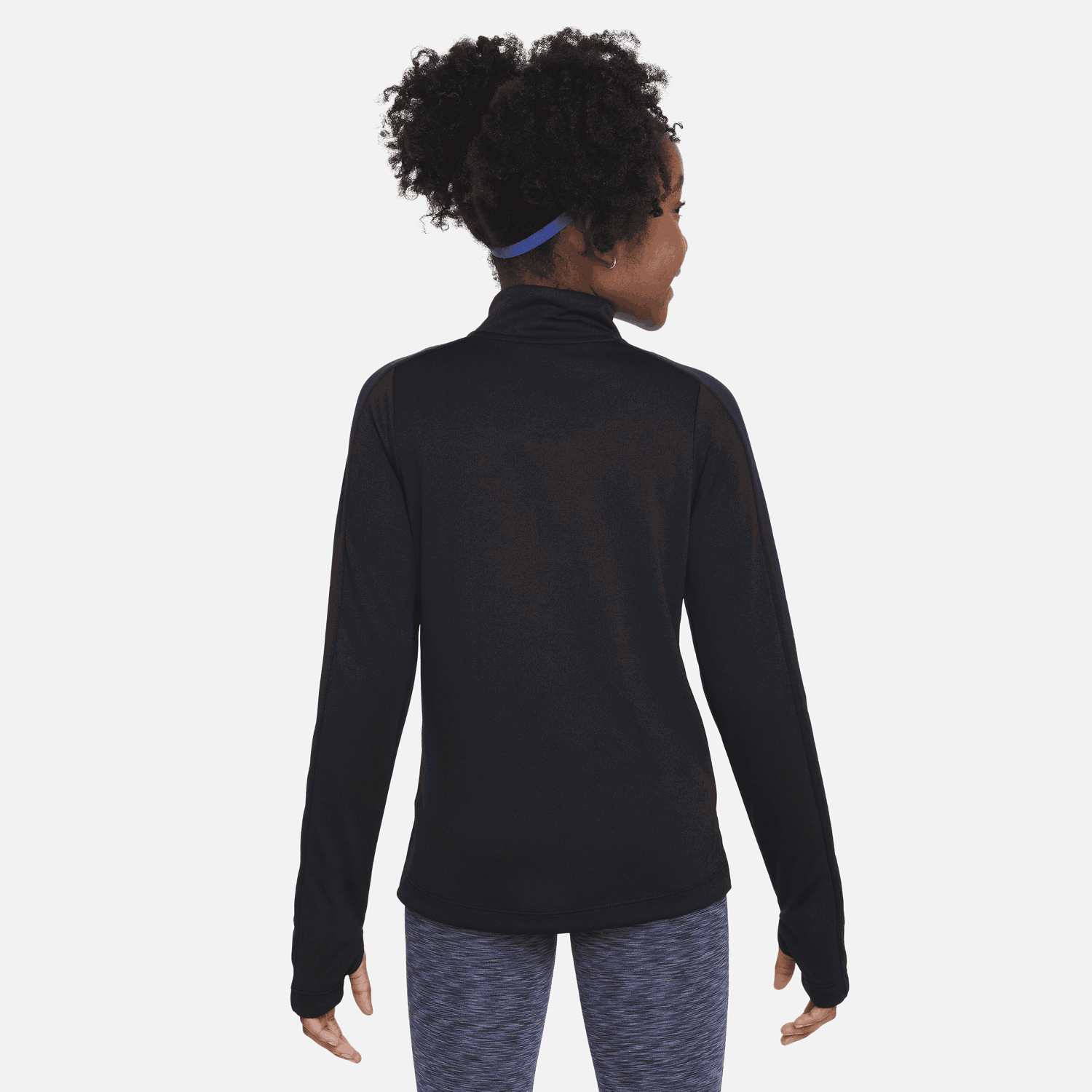 Суитчър Nike Dri-FIT Long Sleeve Quarter-Zip Top Черно | FD2853-010, 1