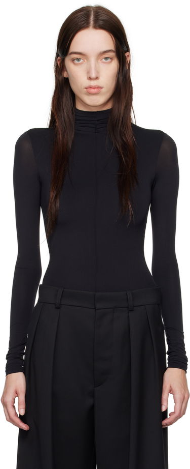 боди WARDROBE.NYC Long Sleeve Bodysuit Черно | W1086R18JE, 0