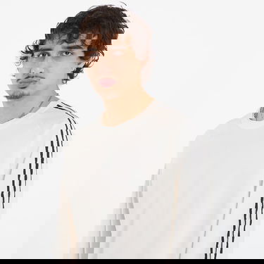 Тениска Y-3 Y-3 Raw Edge 3 Stripes Long Sleeve Top Бяло | KS9747, 1