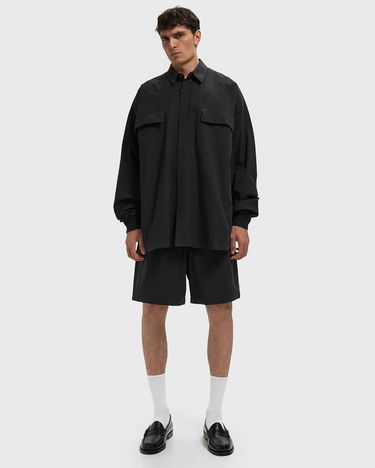 Къси панталони Fear of God Oxford Soccer Shorts Черно | 160SP254600F-861, 2