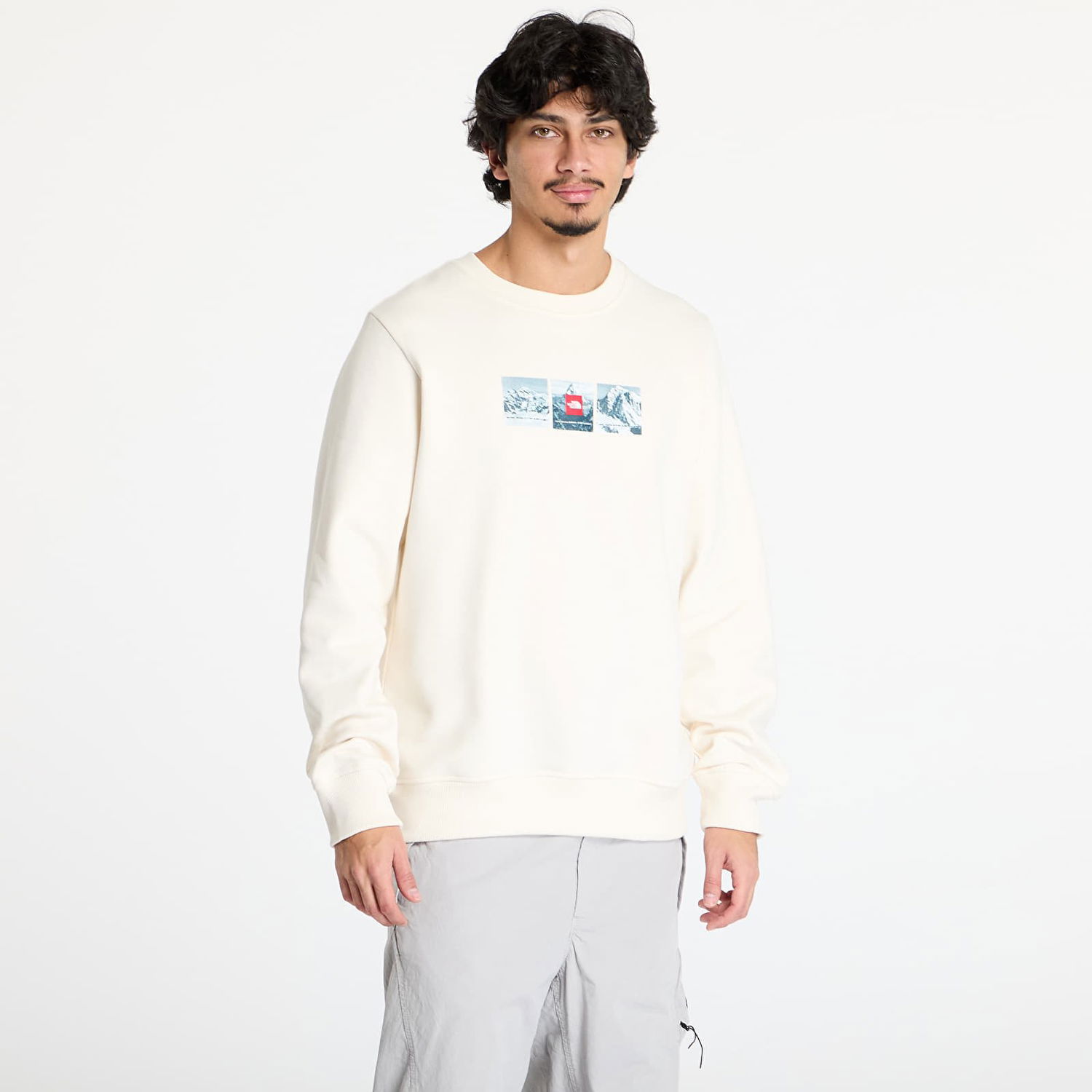 Суитчър The North Face Crew Expedition System Sweatshirt Бяло | NF0A89DDQLI1, 0