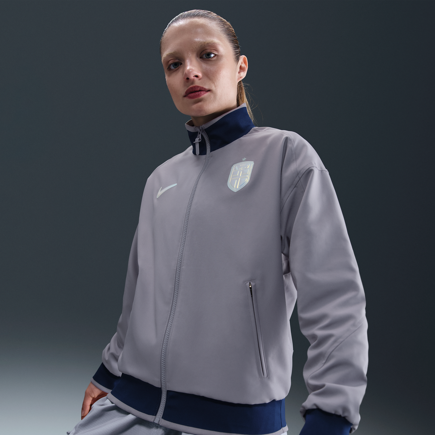 Яке Nike Norway Strike Dri-FIT Track Jacket Сиво | IB9525-529, 0
