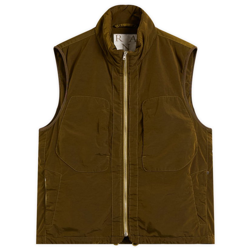 Жилетка Ranra Ranra Treker Canvas Nylon Vest, Size Large Зелено | AMFW25VE01581-C621