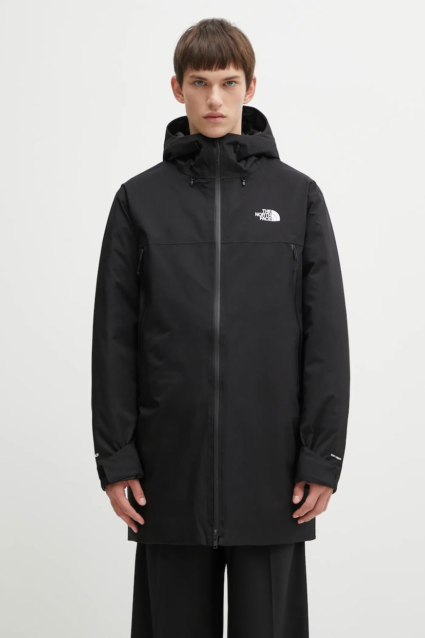 Дъждобран The North Face MTN Range DryVent Hooded Jacket Черно | NF0A88WEKX71