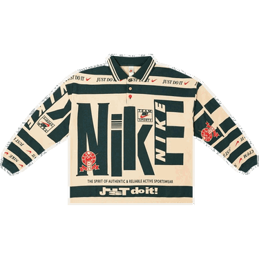 Поло тениска Nike Cactus Plant Flea Market Long-Sleeve Polo Бежово | CZ1195 397, 0